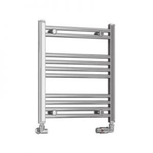 Eastbrook Wendover 600 x 500 Straight Chrome Towel Rail