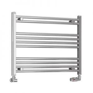 Eastbrook Wendover 600 x 750 Straight Chrome Towel Rail