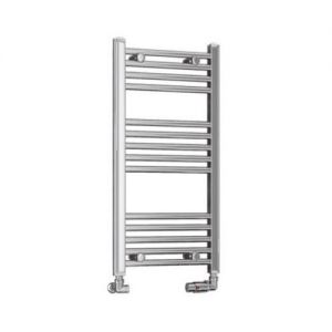 Eastbrook Wendover 800 x 400 Straight Chrome Towel Rail