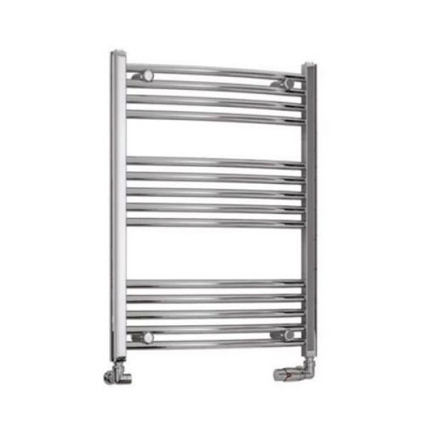 Eastbrook Wendover 800 x 600 Curved Chrome Towel Rail