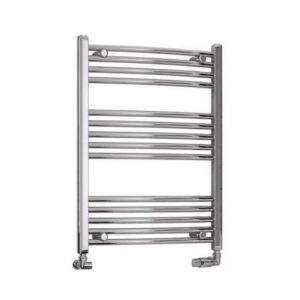 Eastbrook Wendover 800 x 600 Curved Chrome Towel Rail