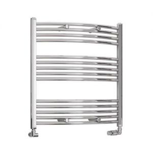 Eastbrook Wendover 800 x 750 Curved Chrome Towel Rail