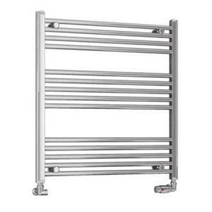 Eastbrook Wendover 800 x 750 Straight Chrome Towel Rail