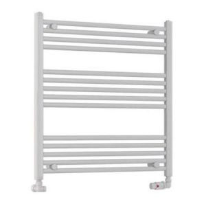 Eastbrook Wendover 800 x 750 Straight White Gloss Towel Rail