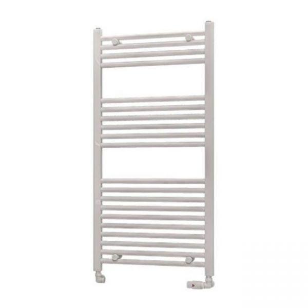 Eastbrook Westward 1200 x 600 Straight WHITE GLOSS Towel Rail
