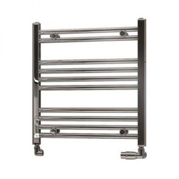 Eastbrook Westward 600 x 600 Straight Chrome Towel Rail