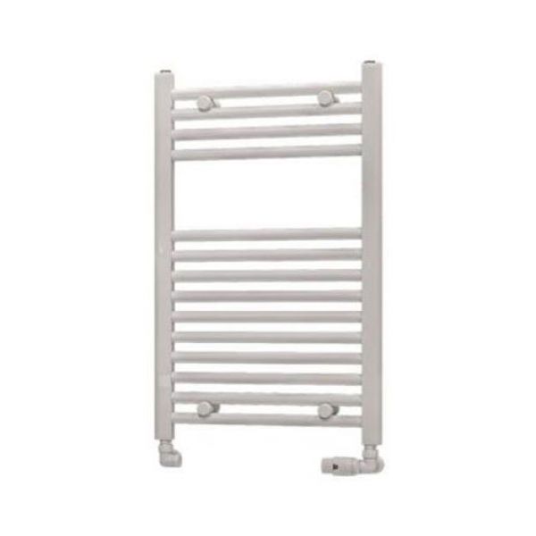 Eastbrook Westward 800 x 500 Straight WHITE GLOSS Towel Rail
