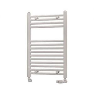 Eastbrook Westward 800 x 500 Straight WHITE GLOSS Towel Rail