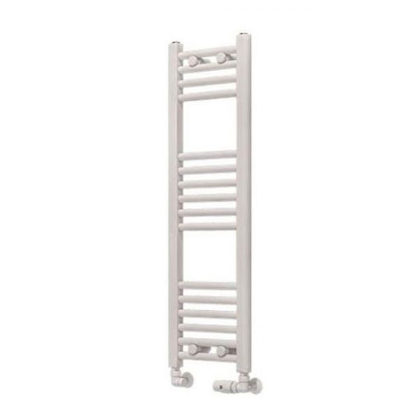 Eastbrook Wingrave 1000 x 300 Straight Gloss White Towel Rail