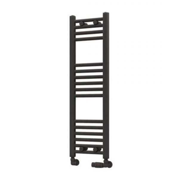 Eastbrook Wingrave 1000 x 300 Straight Matt Anthracite Towel Rail