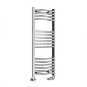 Eastbrook Wingrave 1000 x 400 Curved Chrome Towel Rail