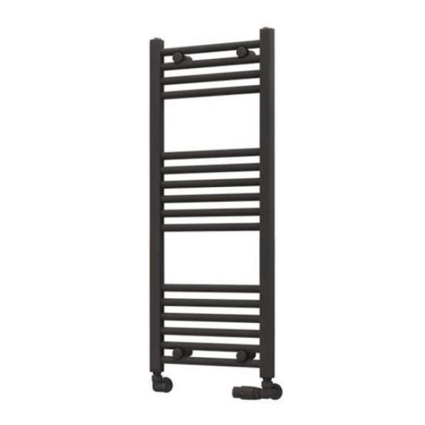 Eastbrook Wingrave 1000 x 400 Straight Anthracite Towel Rail
