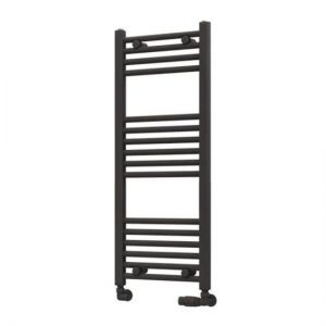 Eastbrook Wingrave 1000 x 400 Straight Anthracite Towel Rail