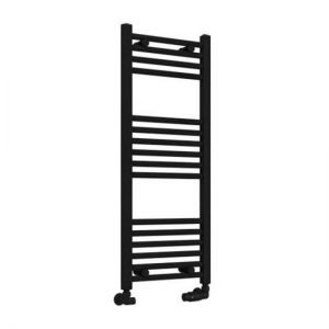 Eastbrook Wingrave 1000 x 400 Straight Matt Black Towel Rail