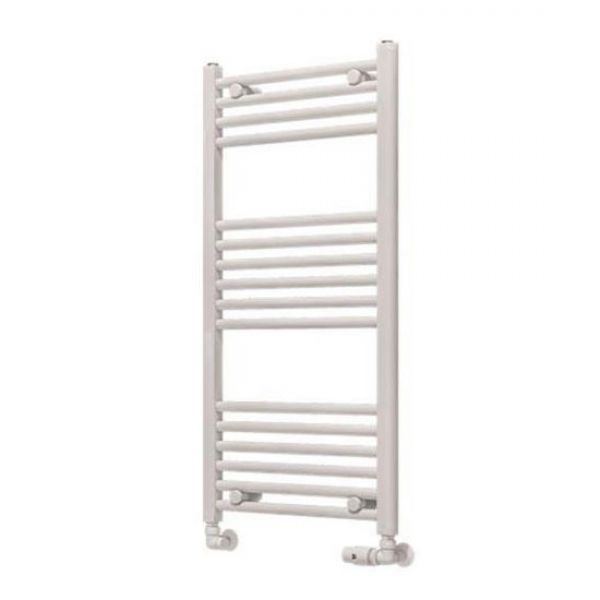 Eastbrook Wingrave 1000 x 500 Straight Gloss White Towel Rail