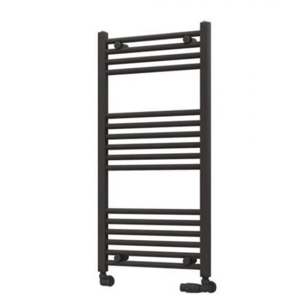 Eastbrook Wingrave 1000 x 500 Straight Anthracite Towel Rail