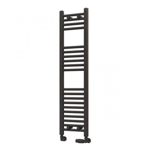 Eastbrook Wingrave 1200 x 300 Straight Matt Anthracite Towel Rail