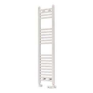 Eastbrook Wingrave 1200 x 300 Straight Matt White Towel Rail