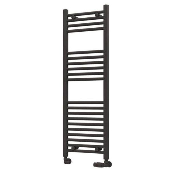 Eastbrook Wingrave 1200 x 400 Straight Anthracite Towel Rail