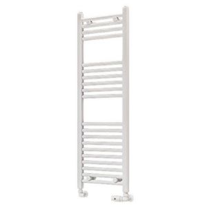 Eastbrook Wingrave 1200 x 400 Straight Matt White Towel Rail