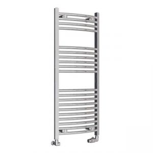 Eastbrook Wingrave 1200 x 500 Curved Chrome Towel Rail