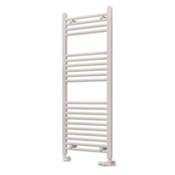 Eastbrook Wingrave 1200 x 500 Straight Gloss White Towel Rail