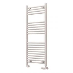 Eastbrook Wingrave 1200 x 500 Straight Gloss White Towel Rail