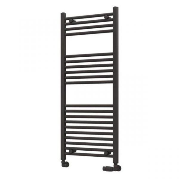 Eastbrook Wingrave 1200 x 500 Straight Anthracite Towel Rail