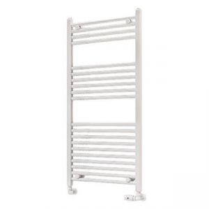 Eastbrook Wingrave 1200 x 600 Straight Matt White Towel Rail