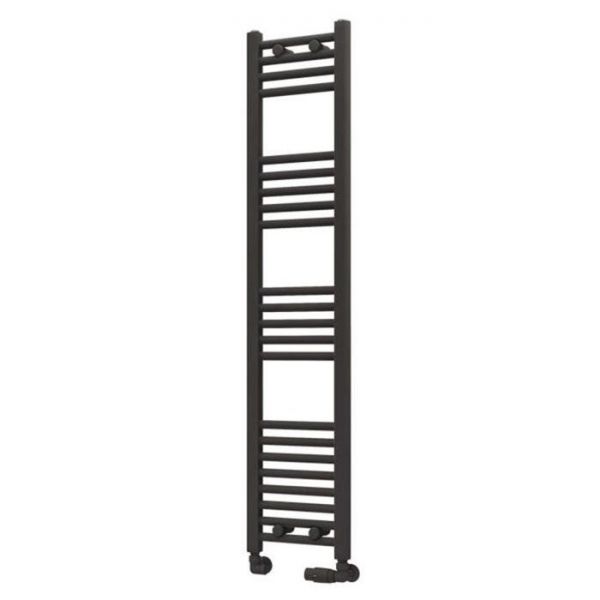 Eastbrook Wingrave 1400 x 300 Straight Matt Anthracite Towel Rail