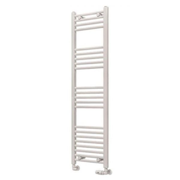 Eastbrook Wingrave 1400 x 400 Straight Gloss White Towel Rail