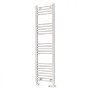 Eastbrook Wingrave 1400 x 400 Straight Matt White Towel Rail
