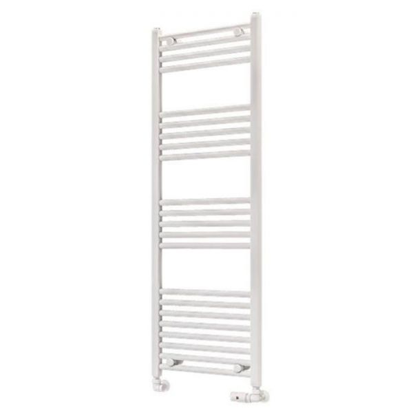 Eastbrook Wingrave 1400 x 500 Straight Matt White Towel Rail