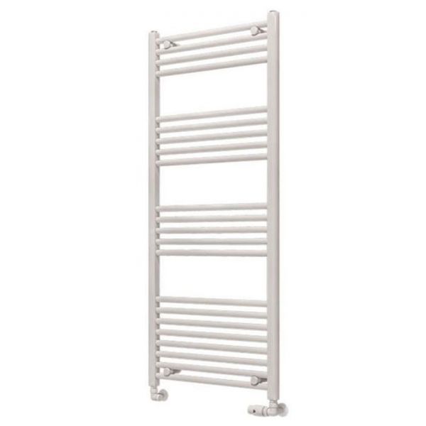 Eastbrook Wingrave 1400 x 600 Straight Gloss White Towel Rail