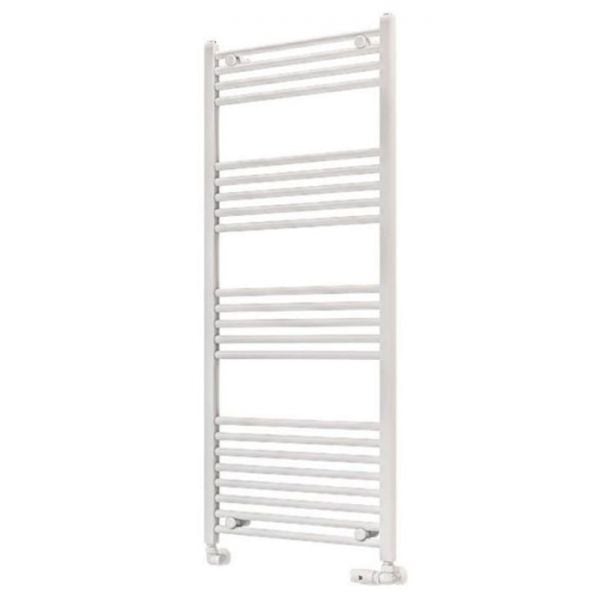 Eastbrook Wingrave 1400 x 600 Straight Matt White Towel Rail