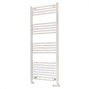 Eastbrook Wingrave 1400 x 600 Straight Matt White Towel Rail