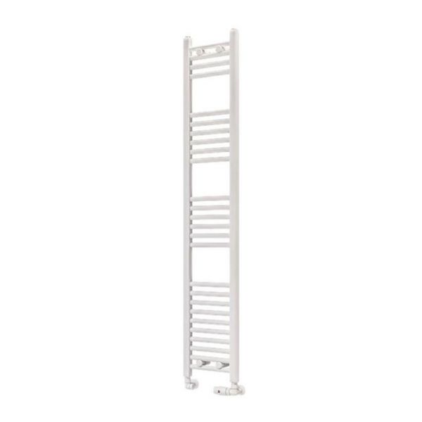 Eastbrook Wingrave 1600 x 300 Straight Matt White Towel Rail