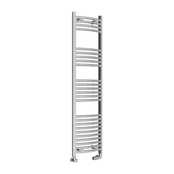 Eastbrook Wingrave 1600 x 400 Curved Chrome Towel Rail