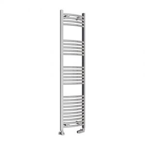 Eastbrook Wingrave 1600 x 400 Curved Chrome Towel Rail