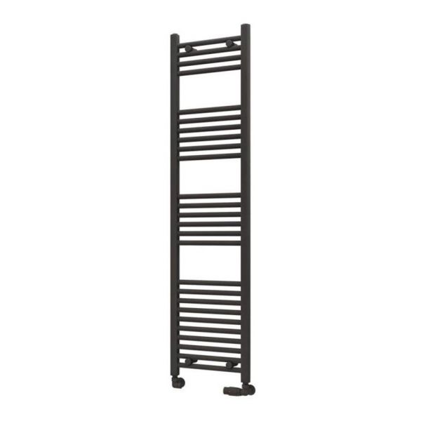 Eastbrook Wingrave 1600 x 400 Straight Anthracite Towel Rail
