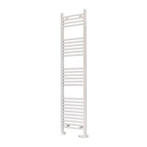 Eastbrook Wingrave 1600 x 400 Straight Matt White Towel Rail