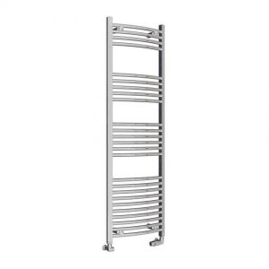 Eastbrook Wingrave 1600 x 500 Curved Chrome Towel Rail