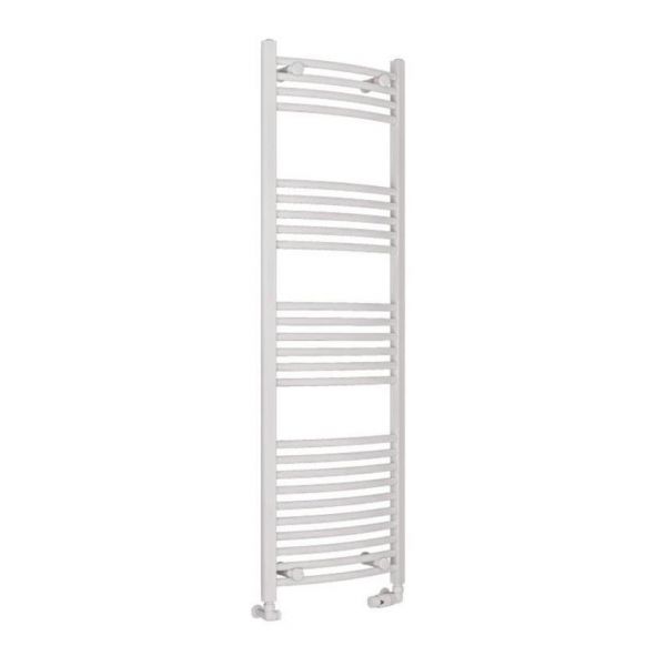 Eastbrook Wingrave 1600 x 500 Curved Gloss White Towel Rail