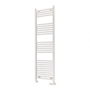 Eastbrook Wingrave 1600 x 500 Straight Matt White Towel Rail