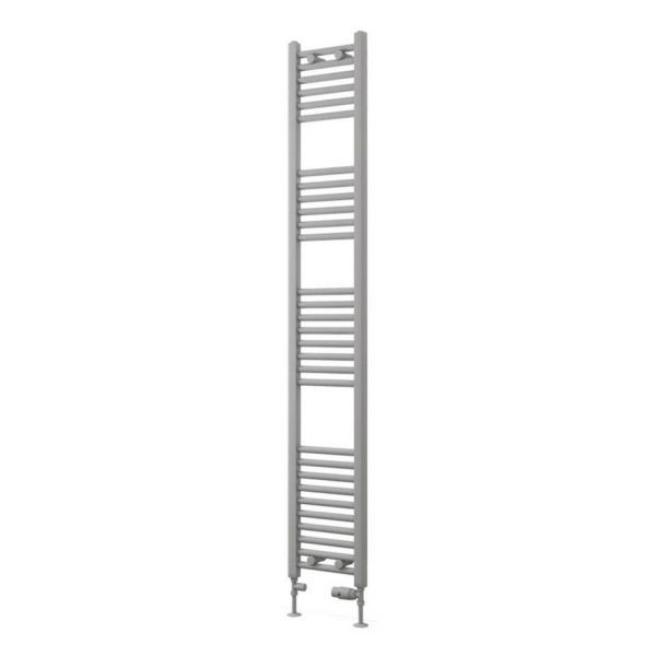 Eastbrook Wingrave 1800 x 300mm Straight Matt Grey Towel Rail