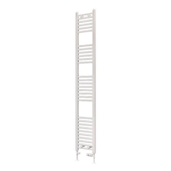 Eastbrook Wingrave 1800 x 300 Straight Matt White Towel Rail