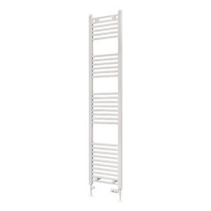 Eastbrook Wingrave 1800 x 400 Straight Matt White Towel Rail