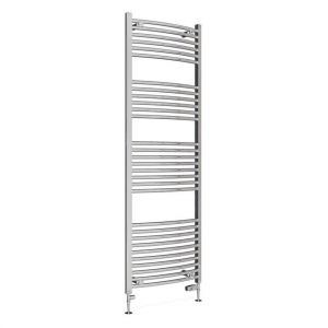 Eastbrook Wingrave 1800 x 600 Curved Chrome Towel Rail