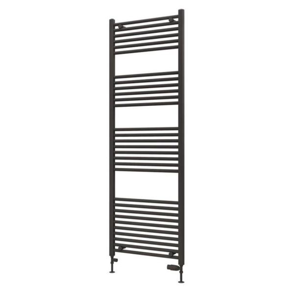 Eastbrook Wingrave 1800 x 600 Straight Anthracite Towel Rail