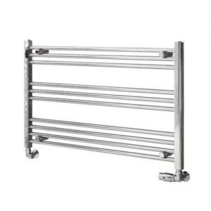 Eastbrook Wingrave 600 x 1000mm Wide Horizontal Chrome Towel Rail